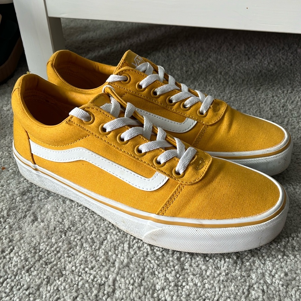 Vans Old Skool Mustard Yellow Size 9